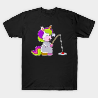 Unicorn Fisher Fishing rod Fishing T-Shirt